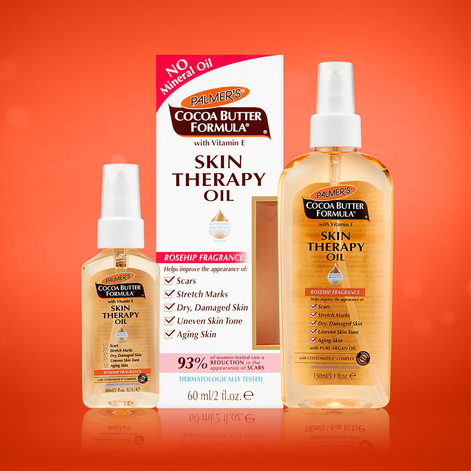 Palmer's Cocoa Butter Face Therapy Oil for Dark Spots & Ageing Skin, Rosehip Fragrance - 60ml